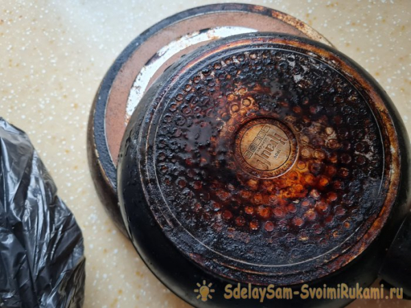 Как и чем дешево удалить многодневный нагар