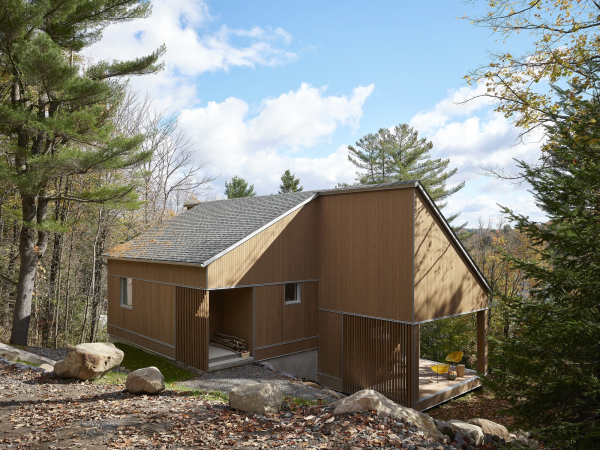 Шале, вдохновленное морфологией места