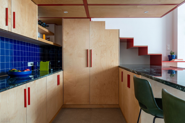 Многоуровневый лофт с индустриальной атмосферой Многоуровневый лофт с индустриальной атмосферой