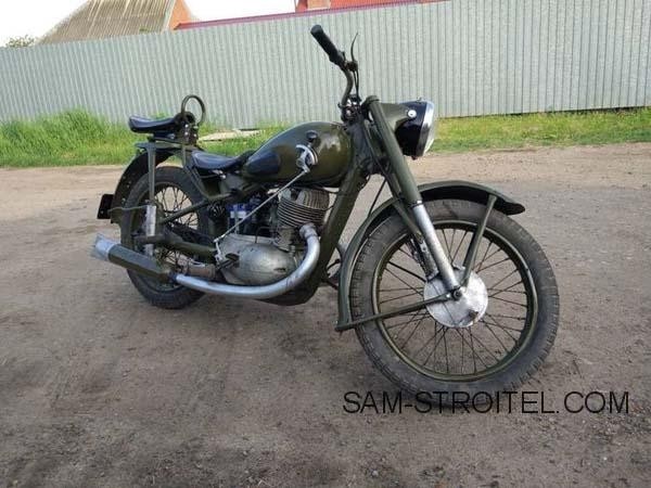 Восстановление мотоцикла Иж-49 1952 г.в