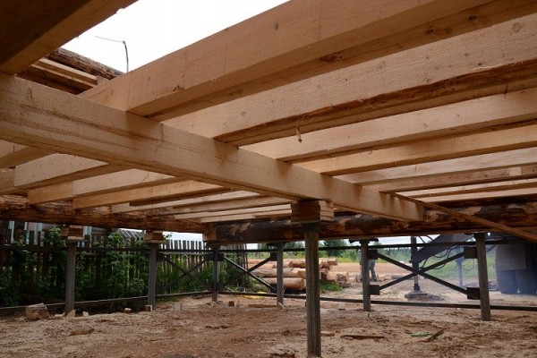 Винтовые сваи под баню - Строим баню или сауну