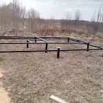 Винтовые сваи под баню - Строим баню или сауну