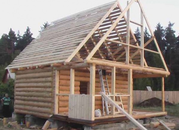 
			Как построить баню без фундамента		