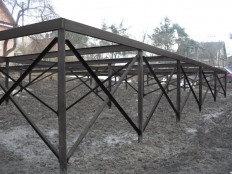 Винтовые сваи под баню - Строим баню или сауну