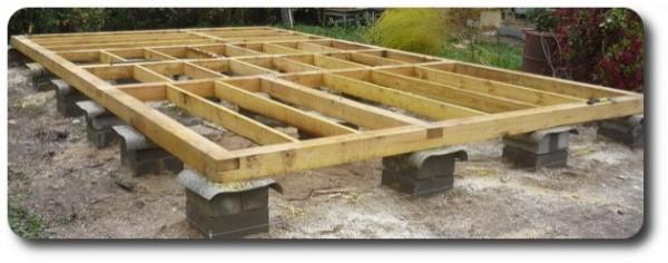 Простой фундамент для бани - Строим баню или сауну Простой фундамент для бани - Строим баню или сауну