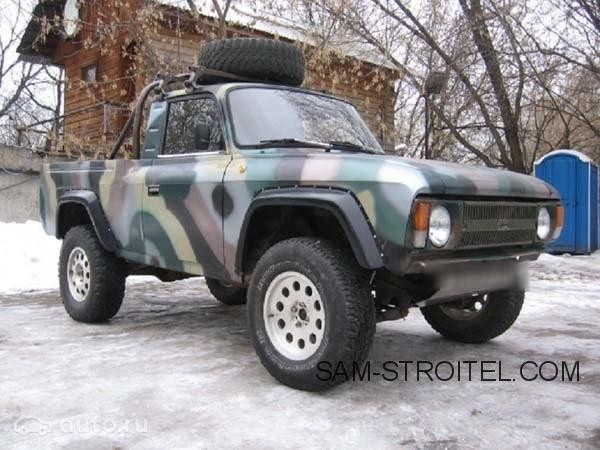 Авто самоделка пикап Иж-2715 для поездок на охоту Авто самоделка пикап Иж-2715 для поездок на охоту