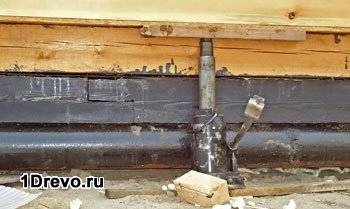 Как поднять баню - Строим баню или сауну