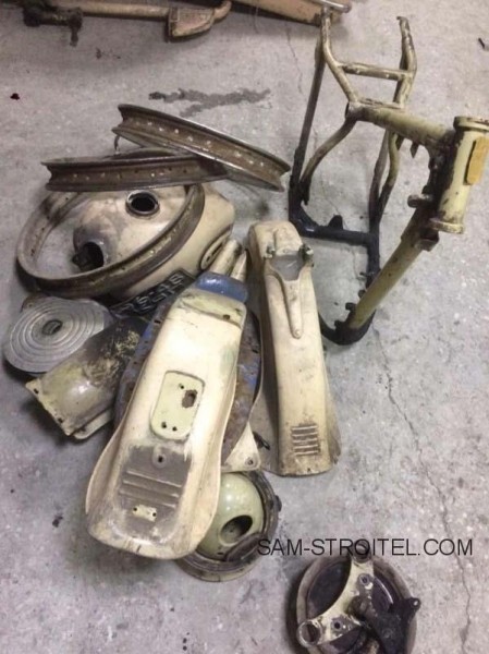 Восстановление мотоцикла Иж Юпитер-2К 1967 г.в