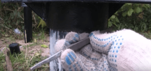 Винтовые сваи под баню - Строим баню или сауну