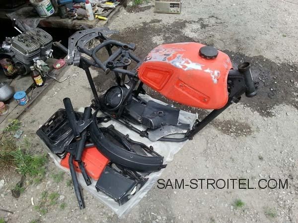 Восстановление мотоцикла Иж Юпитер-5 (21 фото) Восстановление мотоцикла Иж Юпитер-5 (21 фото)