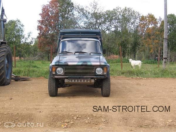 Авто самоделка пикап Иж-2715 для поездок на охоту Авто самоделка пикап Иж-2715 для поездок на охоту