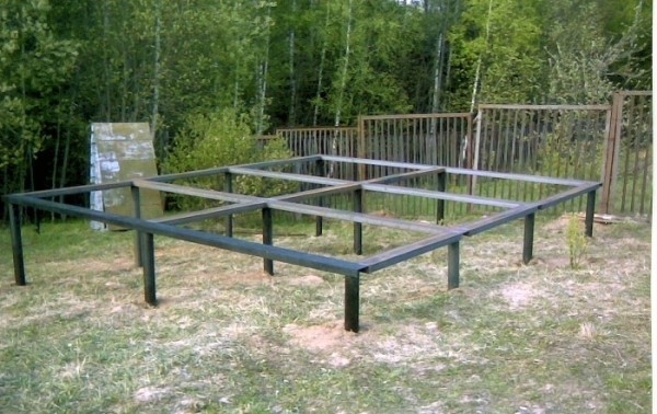 Простой фундамент для бани - Строим баню или сауну Простой фундамент для бани - Строим баню или сауну