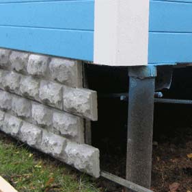 Винтовые сваи под баню - Строим баню или сауну