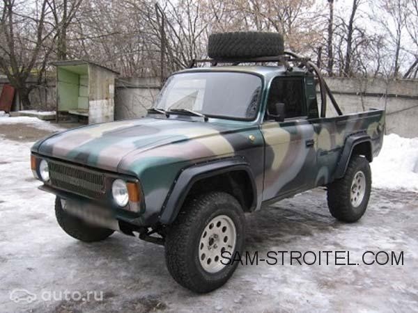 Авто самоделка пикап Иж-2715 для поездок на охоту Авто самоделка пикап Иж-2715 для поездок на охоту