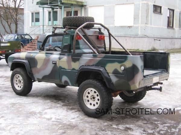 Авто самоделка пикап Иж-2715 для поездок на охоту Авто самоделка пикап Иж-2715 для поездок на охоту