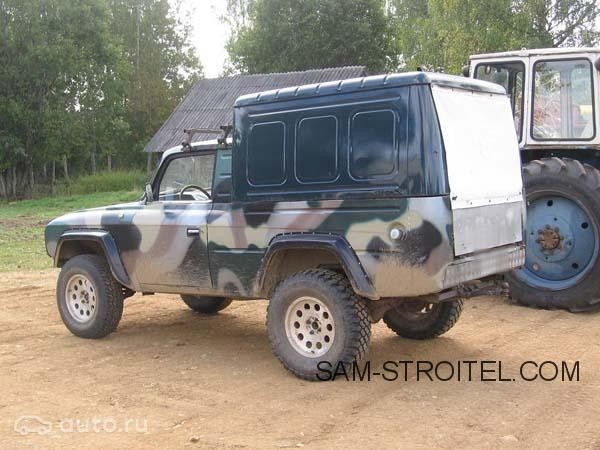 Авто самоделка пикап Иж-2715 для поездок на охоту Авто самоделка пикап Иж-2715 для поездок на охоту