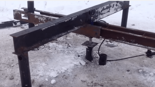 Винтовые сваи под баню - Строим баню или сауну