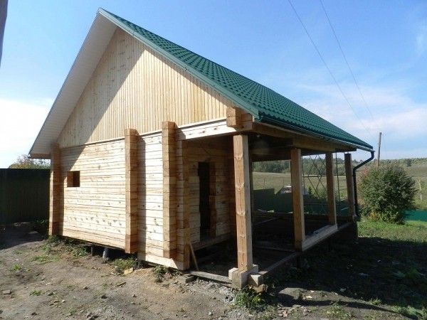 Простой фундамент для бани - Строим баню или сауну Простой фундамент для бани - Строим баню или сауну