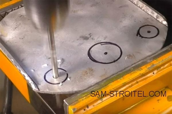 Ручной фрезер своими руками без сварочных работ