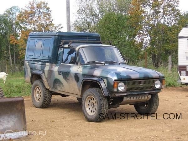Авто самоделка пикап Иж-2715 для поездок на охоту Авто самоделка пикап Иж-2715 для поездок на охоту