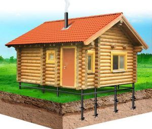 Баня на винтовых сваях - Строим баню или сауну Баня на винтовых сваях - Строим баню или сауну