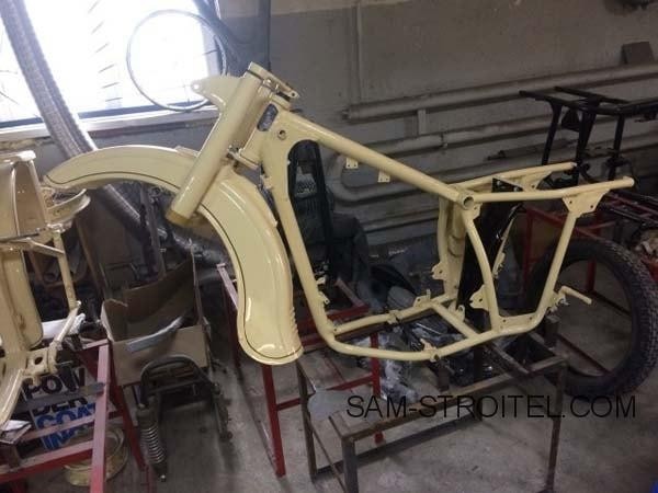 Восстановление мотоцикла Иж Юпитер-2К 1967 г.в