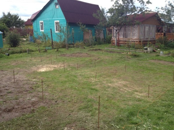 Винтовые сваи под баню - Строим баню или сауну