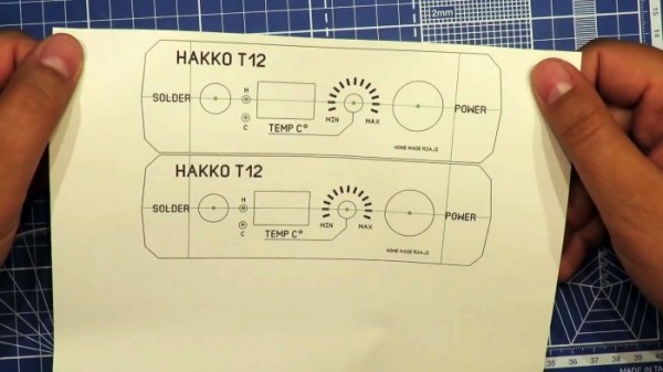 Как сделать красивую панель на самодельный прибор
