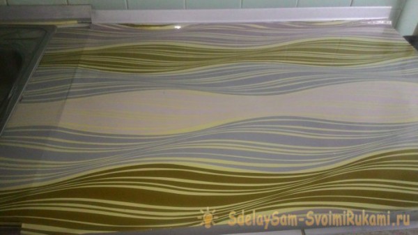 Как в два счета обновить старую столешницу своими руками