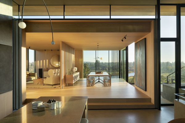 Дом с многослойной пространственной композицией Дом с многослойной пространственной композицией