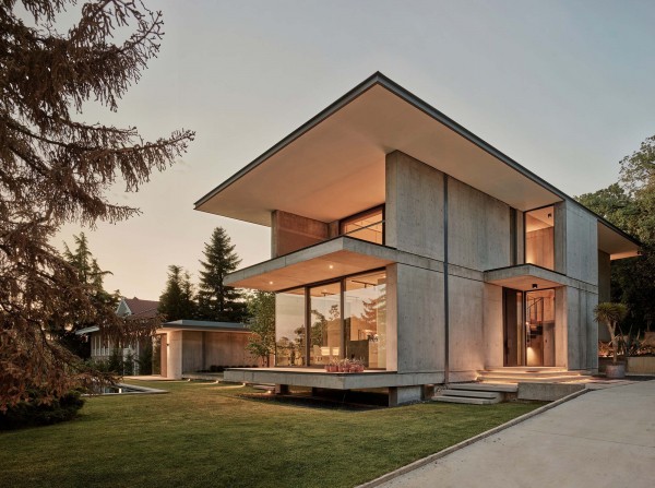 Дом с гармоничным единством природы, дизайна и технологий Дом с гармоничным единством природы, дизайна и технологий