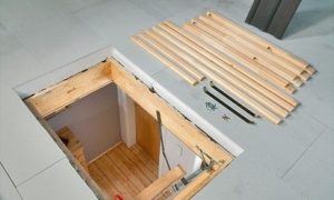 Лестница раскладная на чердак своими руками с люком: пошаговая инструкция Лестница раскладная на чердак своими руками с люком: пошаговая инструкция