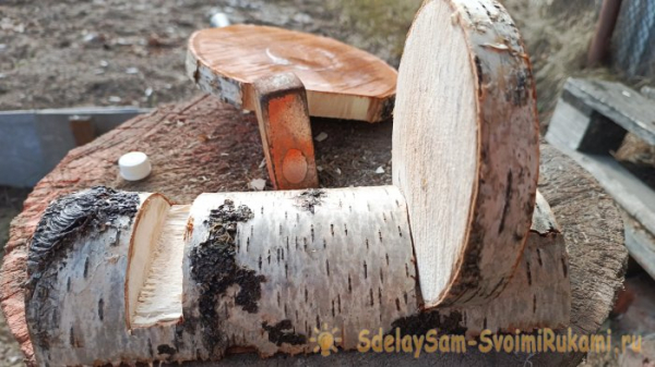 Как сделать декоративную полку из спилов Как сделать декоративную полку из спилов