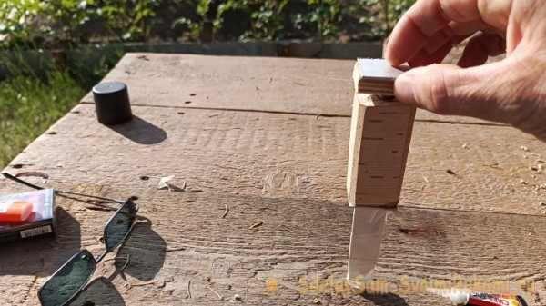 Как сделать наборную рукоять для ножа