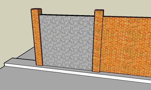 Столбы и забор из кирпича своими руками: пошаговая инструкция