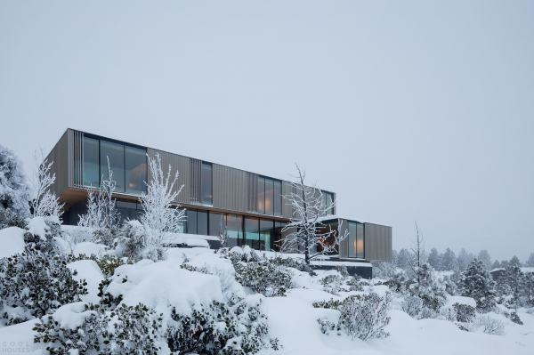 Дом с многослойной пространственной композицией Дом с многослойной пространственной композицией