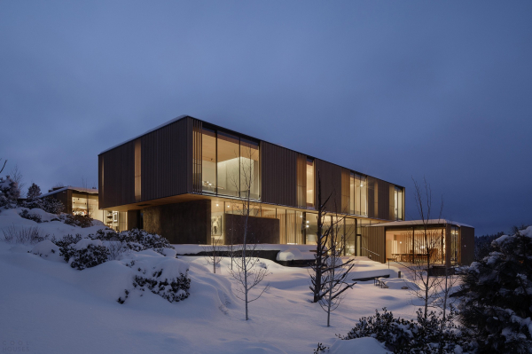 Дом с многослойной пространственной композицией Дом с многослойной пространственной композицией