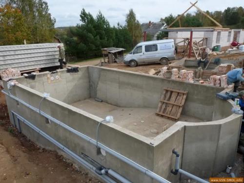 Как построить бассейн своими руками Как построить бассейн своими руками