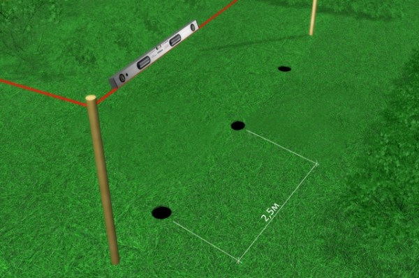 Деревянный забор на металлических столбах своими руками: пошаговая инструкция + фото