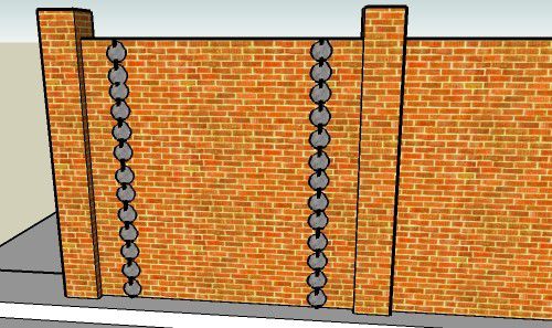 Столбы и забор из кирпича своими руками: пошаговая инструкция