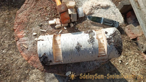 Как сделать декоративную полку из спилов Как сделать декоративную полку из спилов