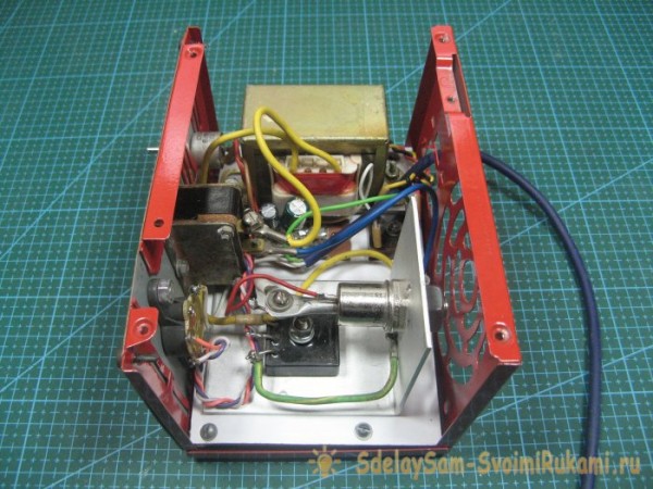 Аппарат точечной сварки из трансформатора микроволновки