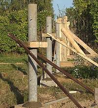 Бетонирование столбов для забора: устанавливаем забор правильно Бетонирование столбов для забора: устанавливаем забор правильно