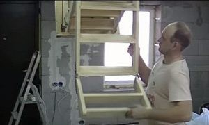 Лестница раскладная на чердак своими руками с люком: пошаговая инструкция Лестница раскладная на чердак своими руками с люком: пошаговая инструкция