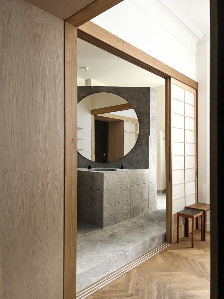 Интерьер квартиры с креативными дизайнерскими решениями