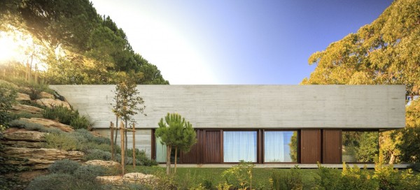 Минималистичная резиденция с рационалистической геометрией Минималистичная резиденция с рационалистической геометрией