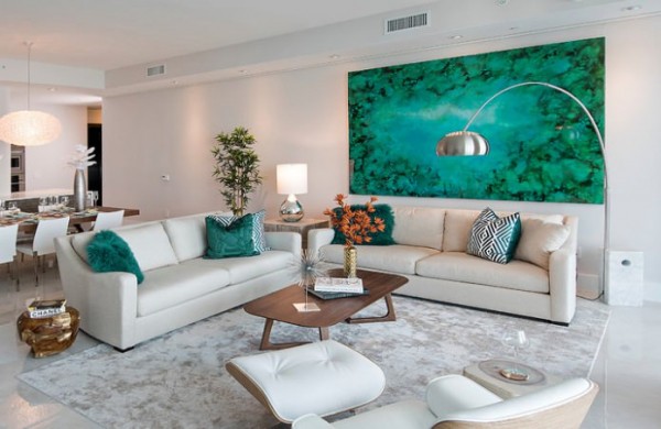 Бирюзовый: лучшие сочетания в интерьере Бирюзовый: лучшие сочетания в интерьере