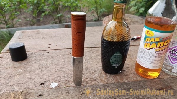 Как сделать наборную рукоять для ножа