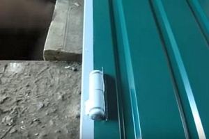 Калитка из металлопрофиля своими руками – схема + порядок выполнения работы Калитка из металлопрофиля своими руками – схема + порядок выполнения работы