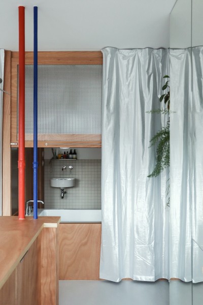 Маленькая квартира с современным гибким дизайном Маленькая квартира с современным гибким дизайном